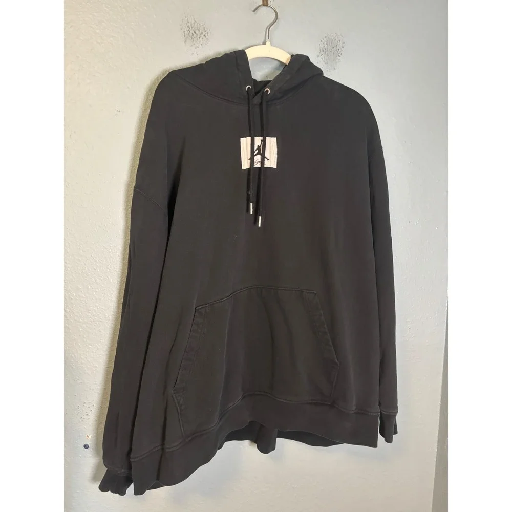 Jordan Men's Flight Essentials Hoodie Black Size 3XL